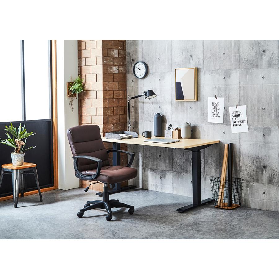 NEW ドーミー4 会議用チェア 椅子 ブラック/ブラウン 応接セット 会議