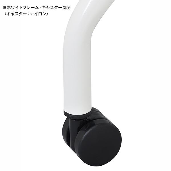 SYネスティングチェア 肘無し 2脚セット ホワイトフレーム PVC ブラック RFC-SYPBK-2SET スタッキング 折畳イス(事業所様限定)_3