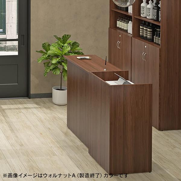 消毒・水拭きOK！上質の材質・表面強度で、受付カウンターおしゃれ W900×D450×H1000 クリニック RFHC-900(事業所様限定)の画像