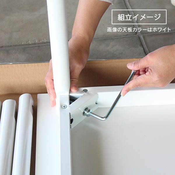 SHシンプルテーブル W1200×D400 ナチュラル SHST-1240NA デスク ワークテーブル オフィス 机【事業所様お届け 限定商品】|garage-murabi|05