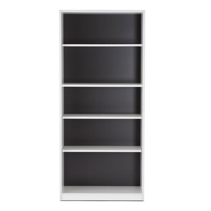 プリーマIII 木製シェルフハイ ホワイト/グレー 共通扉付き グレーIIバック SHWHS3-LDWH2 SHWHS3-LDGY2 書棚 カルテ収納庫(事業所様限定商品)の画像