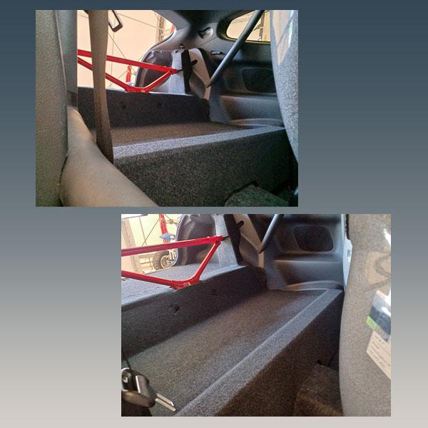 GRヤリス GXPA16 GRMN 2名乗車用 リヤフロア内装 サーキット