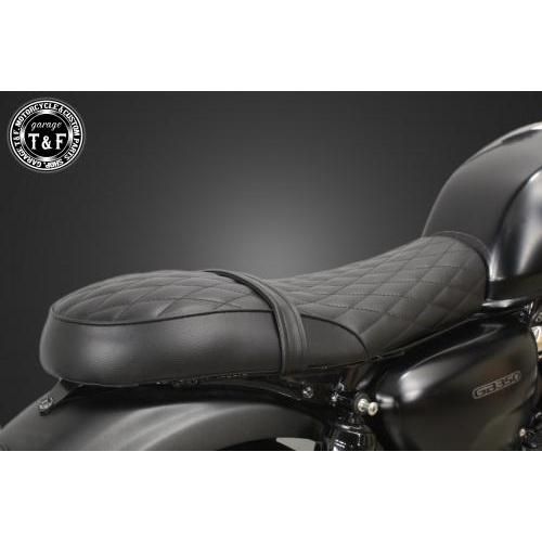 Garage T＆F GB350 ダブルシート(ダイヤ) : Garage T&F - 通販 - Yahoo