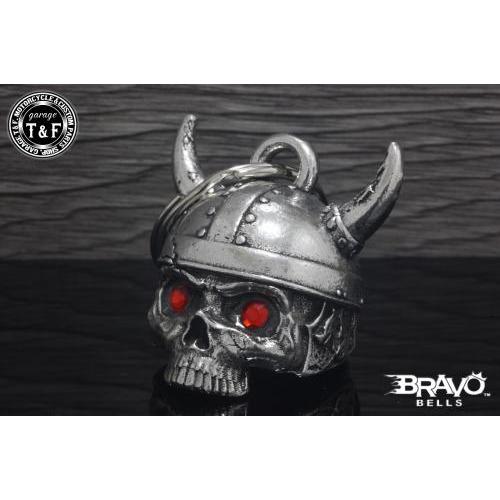 Bravo Bells(ブラボーベル) Viking Helmet Skull Diamond Bell(バイキン