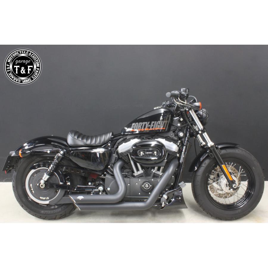 スポーツスター　タックロールシート ブラック SPORTSTER スポーツスター専用 シングルシートタイプA(タックロール