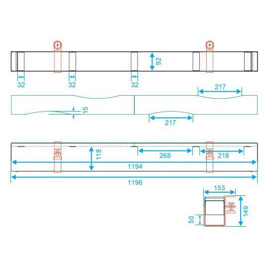 PC周辺機器 配線収納 コード収納 配線カバー 配線ダクト 120cmタイプ YY-CDCT｜garage-y-shop｜05