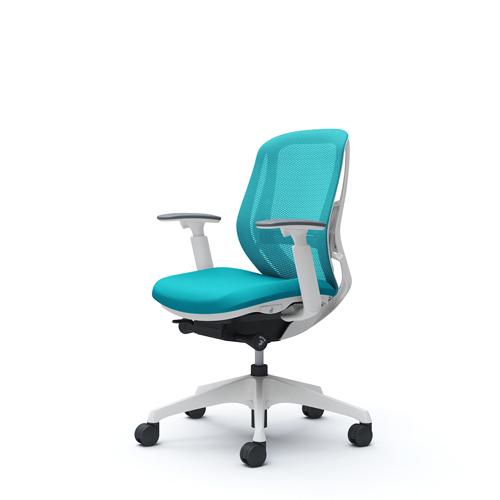 オフィスチェア ワークチェア PCチェア オカムラ Sylphy シルフィー メッシュ アジャスト肘 デスクチェア オフィス 会社 キャスター付き_13
