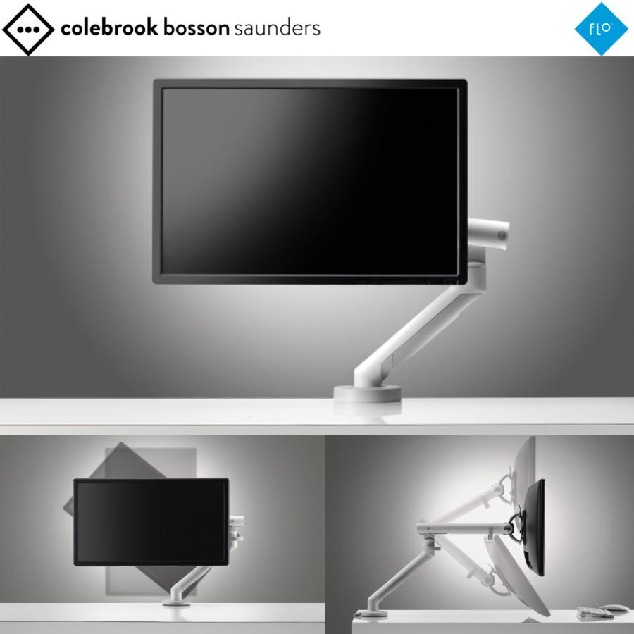 モニターアーム クランプ式 ホワイトCBS/ No.181 モニターアーム クランプ式 ホワイトCBS/ No.181 モニターアーム