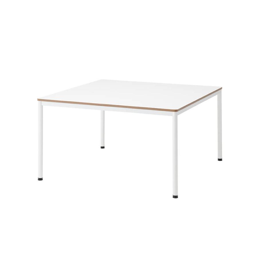 デスク テーブル GMテーブル 正方形タイプ アジャスター脚 幅120cm