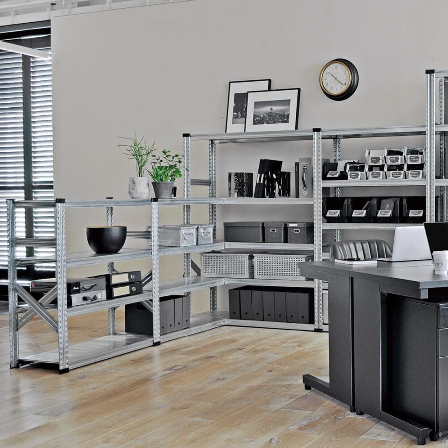 増設用 METALSISTEM メタルシステムラック 5段タイプ 幅94cm スチール