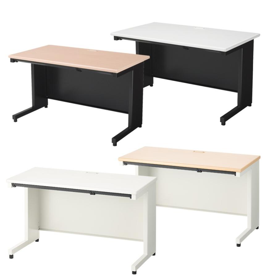 PLUS（プラス） オフィスデスク 平机 引き出し付 幅120cm 奥行60cm