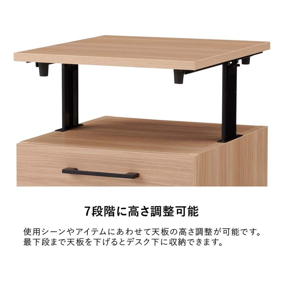 Garage 木製 デスクワゴン 3段 幅41.6 奥行44.5cm オフィス Garage 木製 デスクワゴン 3段 幅41.6 奥行44.5cm オフィス