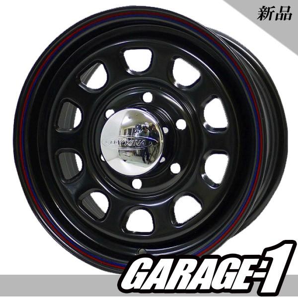 新品 デイトナ(Daytona) 16インチ 7.0J +19 215/65R16 109/107 ブラック タイヤホイール 4本セット ハイエース200系/100系｜garage1-shop｜02