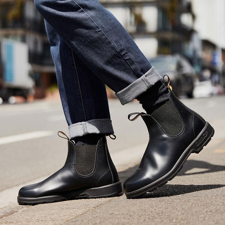 HUNTER（ハンター） SALE ブランドストーン サイドゴアブーツ メンズ