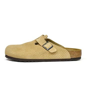 ビルケンシュト ボストン エンボスドット ベージュ BIRKENSTOCK Boston 