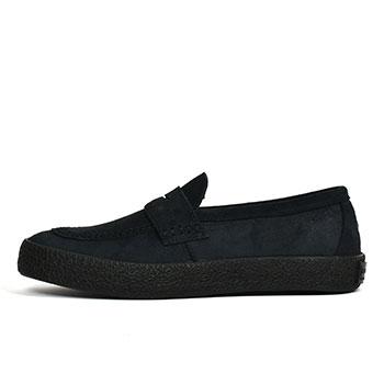 【美品】CONVERSE ALL STAR ローファー スエード ブラック ALL STAR コンバース ローファー スエード ブラックモノクローム