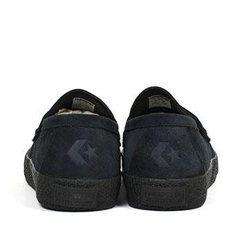 ALL STAR コンバース ローファー スエード ブラックモノクローム