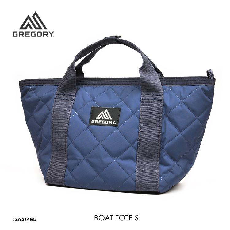 GREGORY（グレゴリー） バッグ ボートトート S ネイビーキルテッド