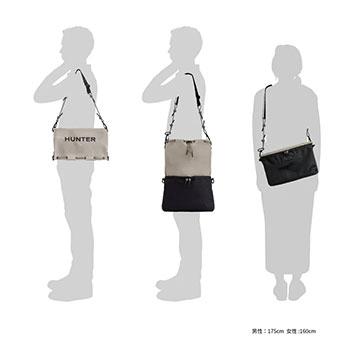 HUNTER（ハンター） トラベル マルチファンクション サコッシュ