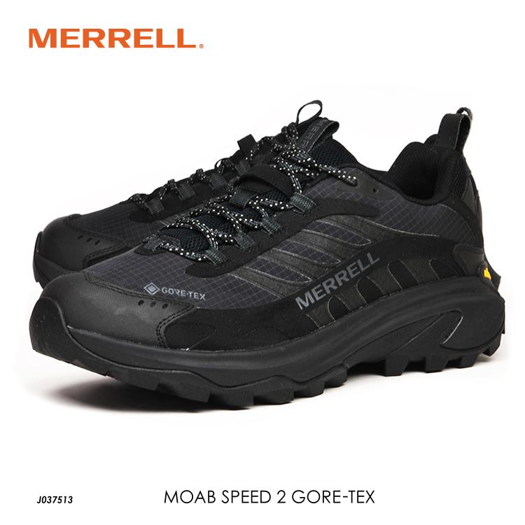 【新品】外箱付き MERRELL MOAB SPEED 2 GTX MERRELL MOAB SPEED 2 GTX(R) BLACK （メレル モアブスピード 2