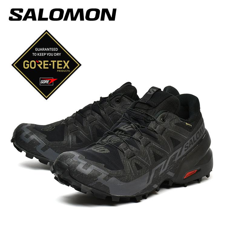 新品　サロモン　スピードクロス6 スピードクロス　スニーカー　ブラック　トレラン SALOMON サロモン スニーカー メンズ スピードクロス6 ブラック