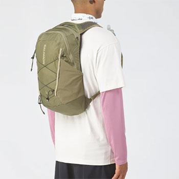 サロモン XT 15 リュック ランニングバッグ ハイキングバッグ オリーブ SALOMON Martini Olive/OLIVE NIGHT LC2858000の画像