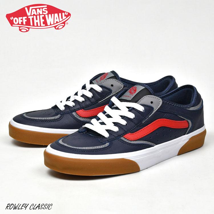 vans rowley red