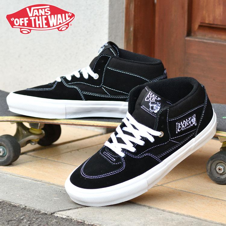 バンズ スケート ハーフキャブ スニーカー VANS SKATE HALF CAB BLACK