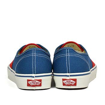 VANS（ヴァンズ） バンズ オーセンティック レッド/ネイビー VANS