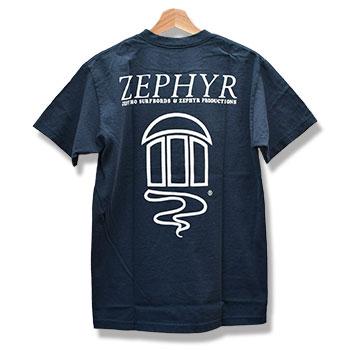 ゼファー ロゴ Tシャツ ZEPH-02 メンズ 半袖 ZEPHYR｜garagebase｜02