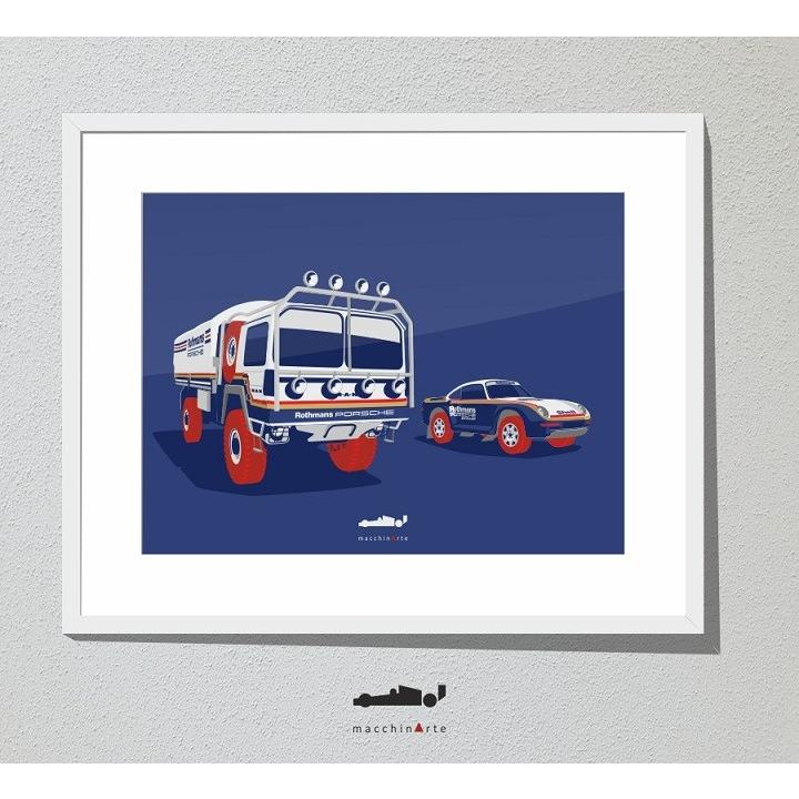 [50 x 40 cm] Rothmans Porsche blue : macchinarte-rothmansporshe2 : GARAGE  BROTHERS - 通販 - Yahoo!ショッピング