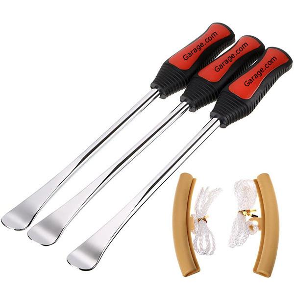 295mm タイヤレバー 3本＆リムプロテクター2本セット T021 | 