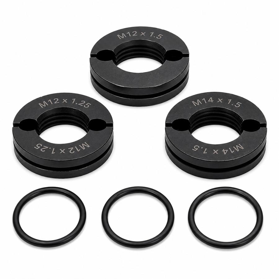 8pc ハブボルト、スタッドボルト ネジ山修正ダイスセット B188