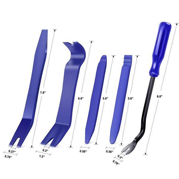 内張り外し クリップリムーバー プライヤー ドライバータイプ ドアクリップ外し 6本set A042 |  | 01