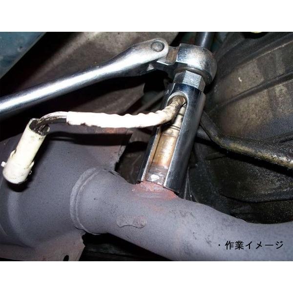 Bタイプ 太いセンサーケーブル対応 O2センサーソケット 全長90mm B145 |  | 03