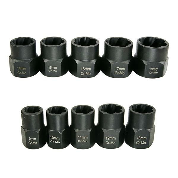 ナットツイスターソケットセット 10pcナットツイストセット B071 ナットツイスターソケットセット 10pcナットツイストセット B071