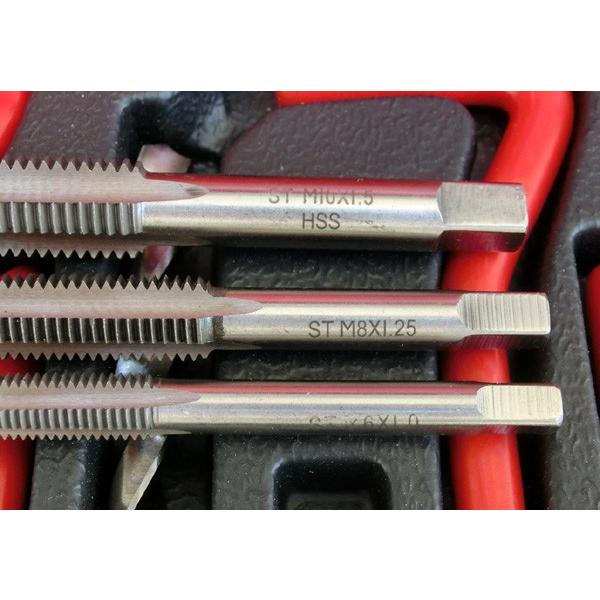 131pc入り5サイズネジ山修正用リコイルキット M5・M6・M8・M10 131pc入り5サイズネジ山修正用リコイルキット M5・M6・M8・M10