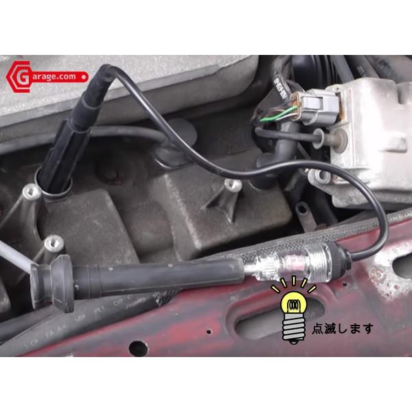 車用インライン イグニッションスパークテスター エンジン点火
