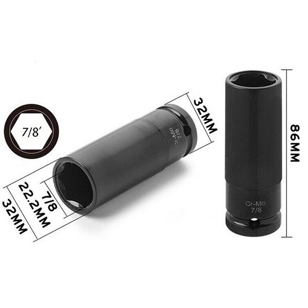 Tesla Model3など テスラ専用 ホイールナットソケット 7/8