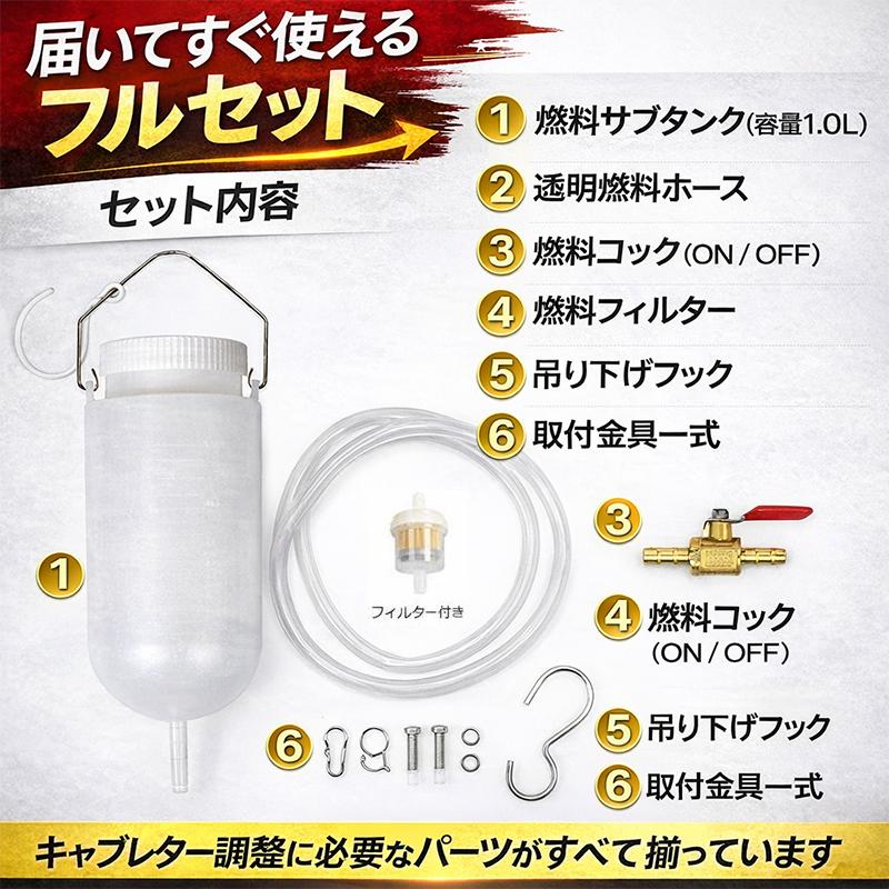 □予約5月中旬前後発送予定□ GSLフィルター付き バイクOH用ガソリン