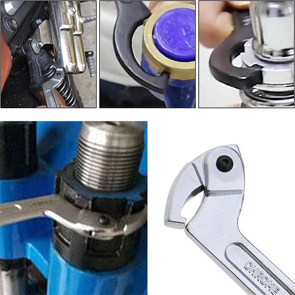 ロックナット・サスペンション・車高調 フックレンチ 中 32-75mm T082