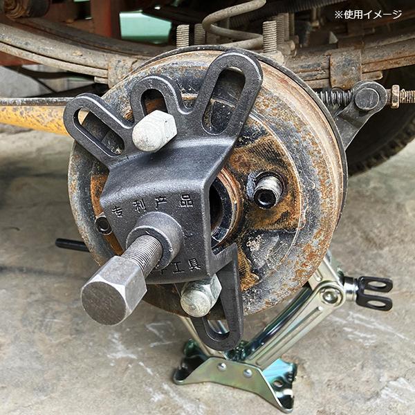 フロントハブプーラー 4穴5穴兼用 ハブベアリングの交換に T182