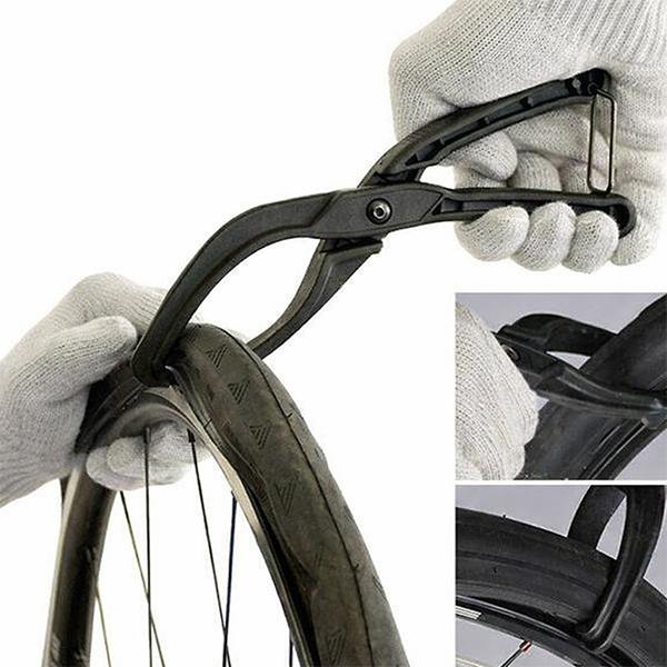 タイヤを楽にリムにはめる タイヤレバーなしで自転車タイヤ交換 タイヤ 