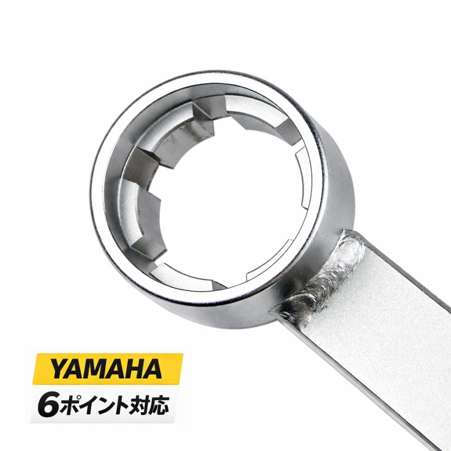 角度付き Yamaha 6ポイント ＆ suzuki 12角 2合1 プーリーロックナット