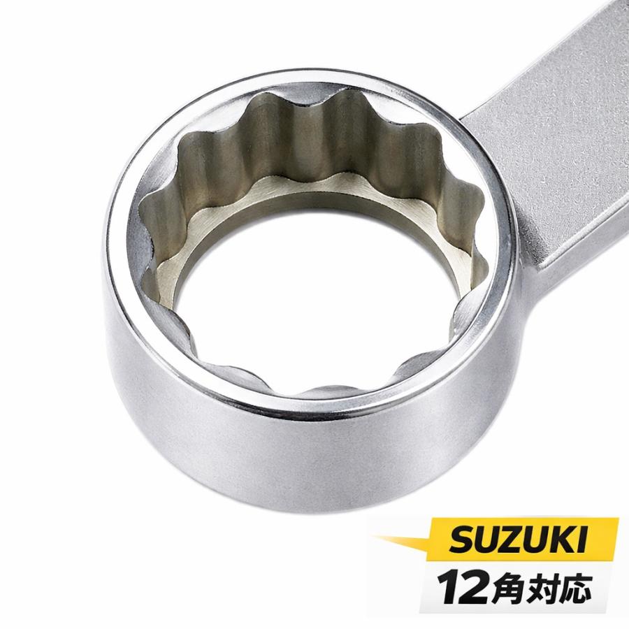 角度付き Yamaha 6ポイント ＆ suzuki 12角 2合1 プーリーロックナット