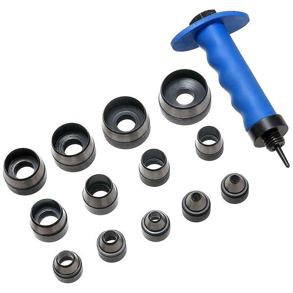 13pc ガスケット 穴あけポンチセット 5〜35mm J060｜garagecom｜03