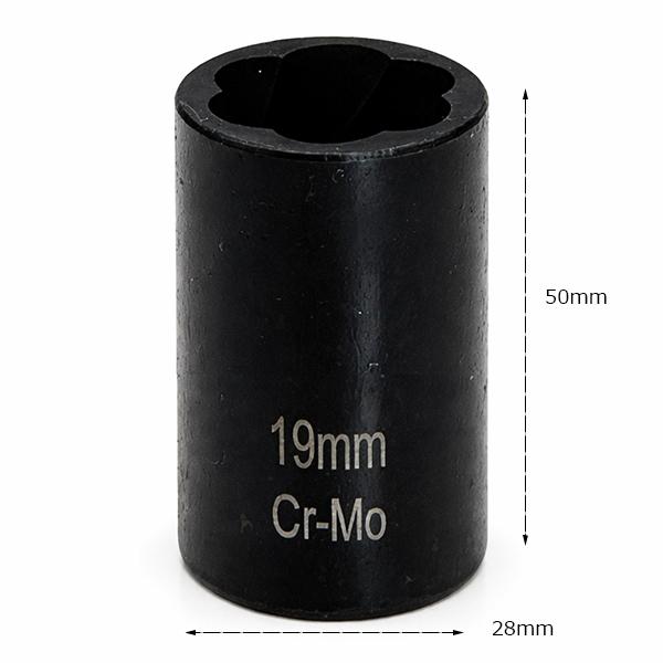 ナットツイスター 19mm なめたホイールナット一撃 J119 : Garage.com