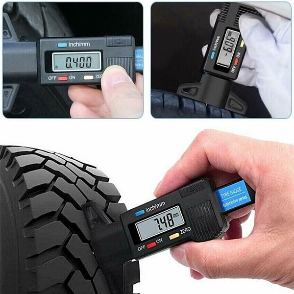 タイヤ溝測り デジタルデプスゲージ タイヤ販売用測定ツール YZA157