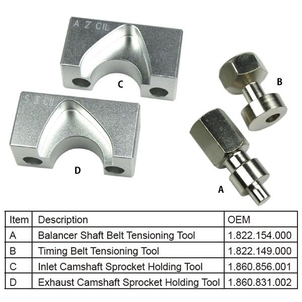 ALFA ROMEO アルファロメオ カムロックツール 2.0JTS 165HP カム