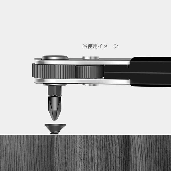 11pc マイクロラチェットレンチ＆ドライバー ビットセット T205